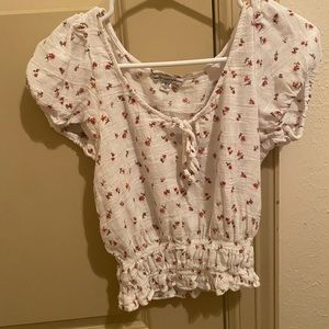 AE floral crop top